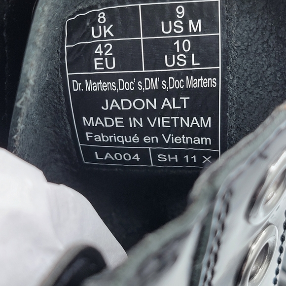 Dr. Martens Jadon Boots Alt Black Buttero NWT #2616 - Picture 9 of 16